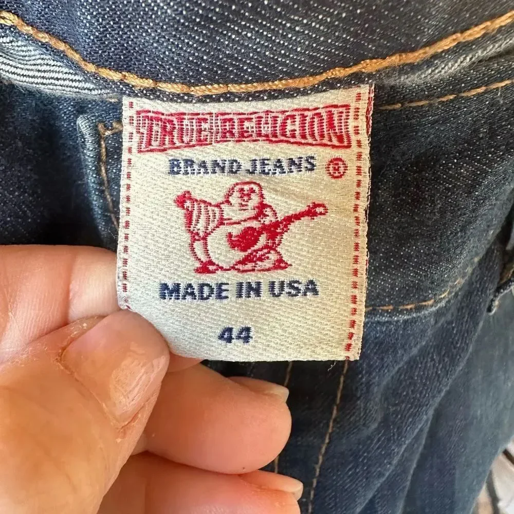 True Religion Indigo Denim Jeans